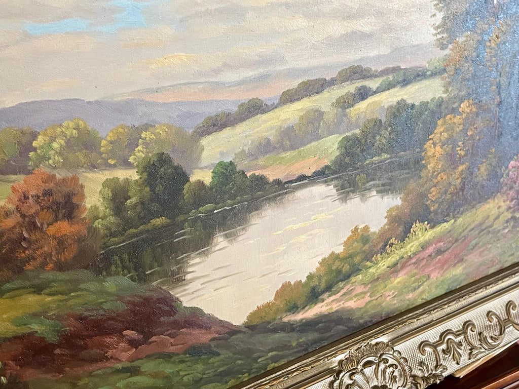 Sierra Mountains an Original Oil on Canvas Landscape by J. Craig