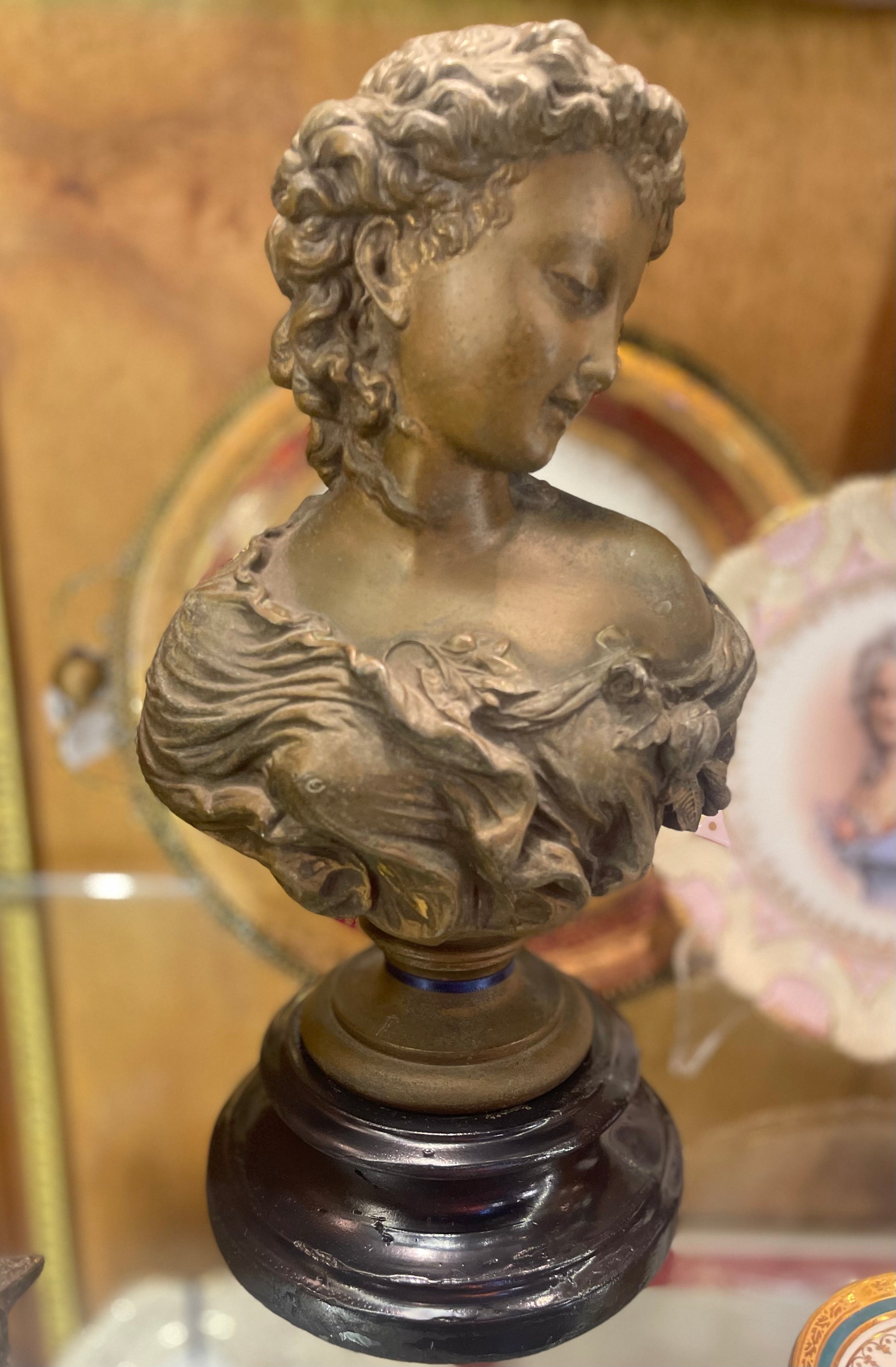 Antique French Lady Bust