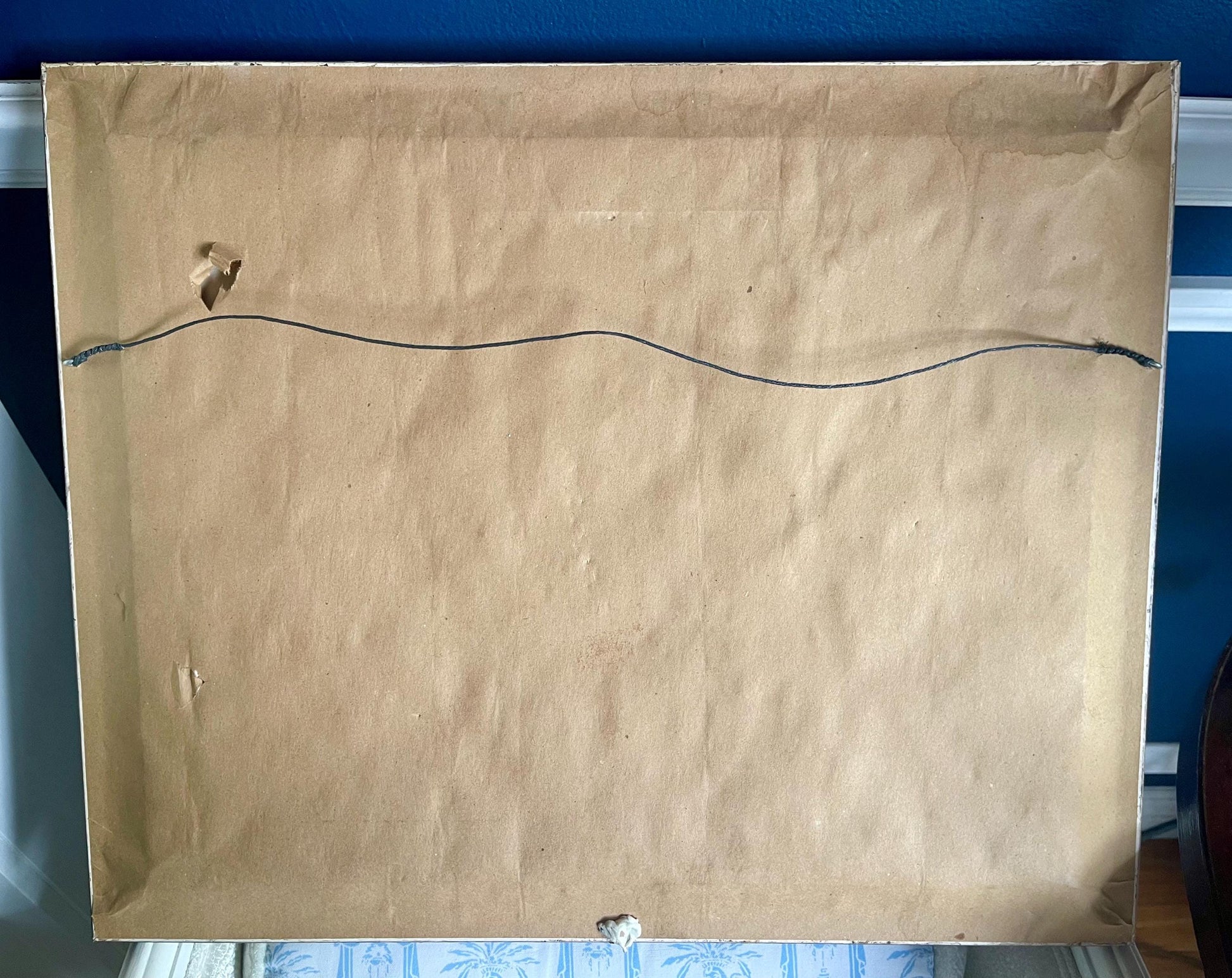 Vintage Museum Canvas Print of “Hector” by Jacques Louis David, 1778