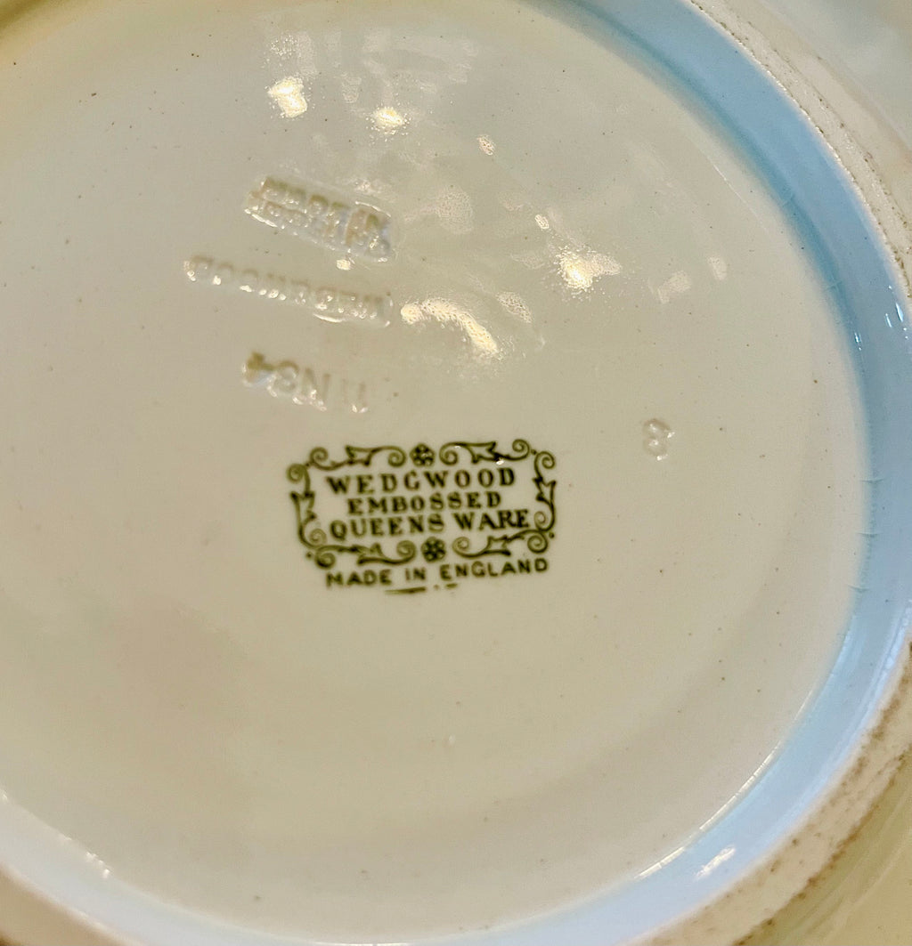 LARGE Vintage Ivory Wedgwood Jasperware Bowl/Platter