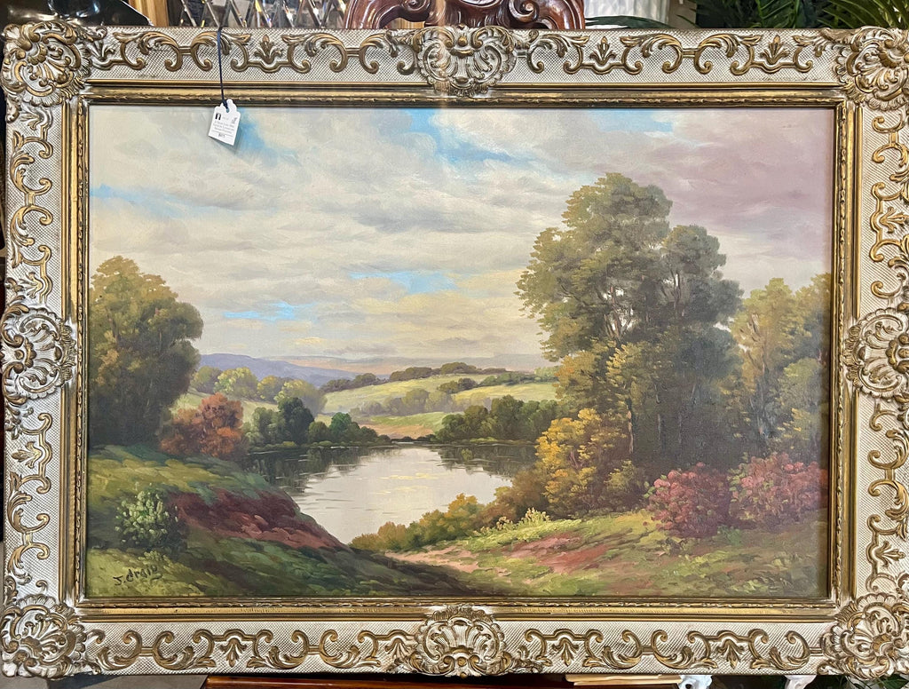 Sierra Mountains an Original Oil on Canvas Landscape by J. Craig