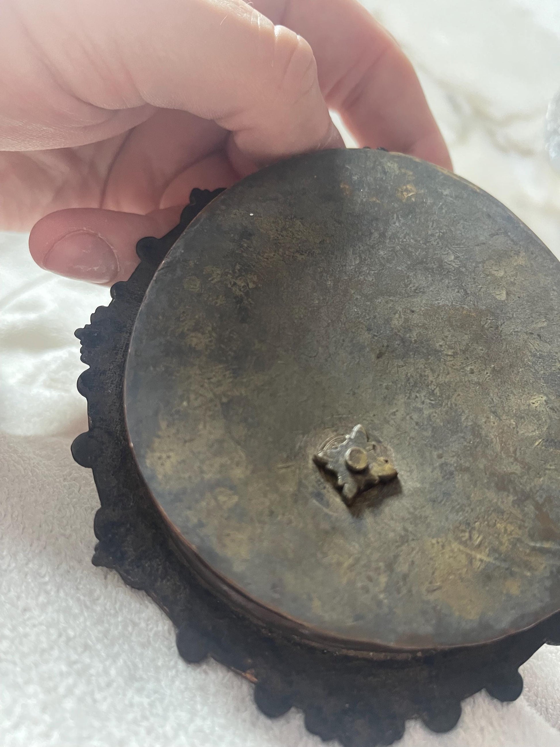 Vintage Metal Crufix of Jesus