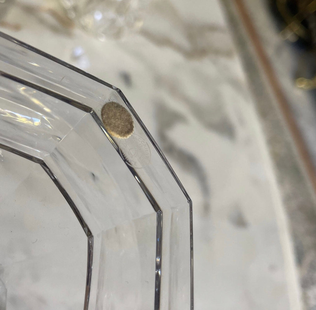 Elegant French Baccarat Regence Crystal Candleholders Candlesticks